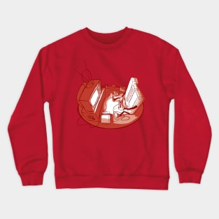 U Playin' Yaself (Red) Crewneck Sweatshirt